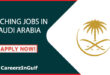 Teaching Jobs in Saudi Arabia